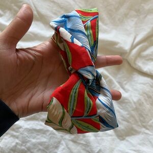 Brand new zara bohemian Colorful Tropical Hair Bow